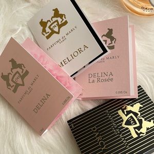 SOLD OUT Authentic Parfums de Marly Samplers: Delina, Meliora,LaRosee,Darcy